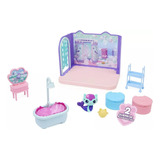 Gabby's Dollhouse Set Ambientes 3 Mod Dormitorio Cocina Baño