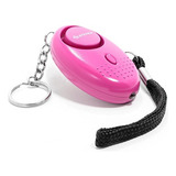 Alarma Personal Rosa De 120 Db Con Linterna Led | Ala-039rs