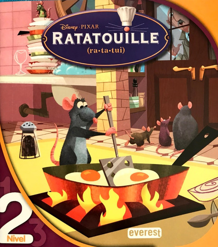 Ratatouille. Leo Con Disney-pixar (nivel 2). Edit. Everest