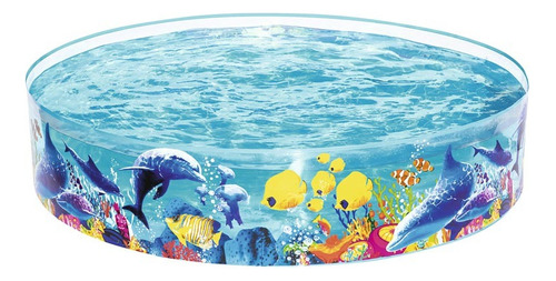 Piscina Infantil Semi Estructural Bestway 946 L 183x38 Cm