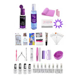 Kit De Esmalte Permanente + Accesorios