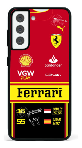 Funda Celular Ferrari F1 Team Gp Monza 2023 Para Samsung