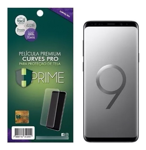 Película Premium Curves Pro P/ Galaxy S9+ / S9 Plus - Hprime