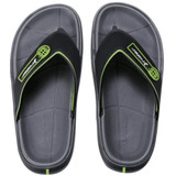 Chinelo De Dedo Masculino Rider Block Conforto Preto/verde