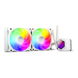 Enfriador Líquido Todo En Uno De 240 Mm Blanco Con Rgb