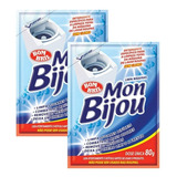 Kit Com 2 Mon Bijou Limpa Máquinas Lavar Roupa 80g