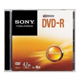 Dvd-r Sony,16x,once,dmr475r4/m