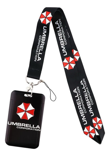 Porta Carnet Identificación Resident Evil Umbrella Regalo