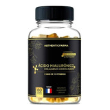 Colágeno Hidrolisado + Ácido Hialurônico 60 Caps -promoção