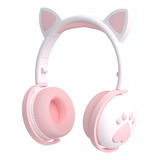 Auriculares Inalámbricos Para Niños Con Oreja De Gato