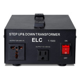 Elc T-1000 + 1000 W, Convertidor De Voltaje 1500 W.