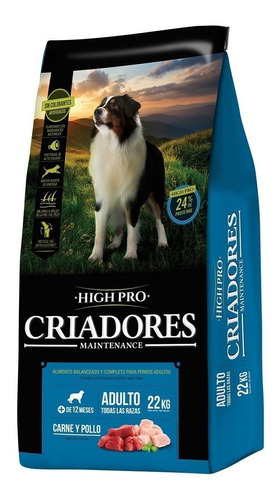 Alimento Maintenance Criadores High Pro Perro Adulto 22kg