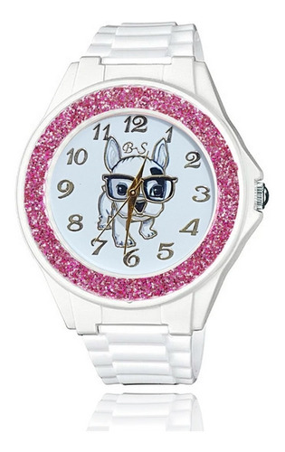 Reloj Perro Bulldog Frances + Estuche Dayoshop