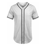 Playera Deportiva Casaca De Beisbol 100% Poliester Full