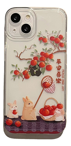 Funda Para Apple 14/13 Promax/15/12/11 Persimmon Ruyi