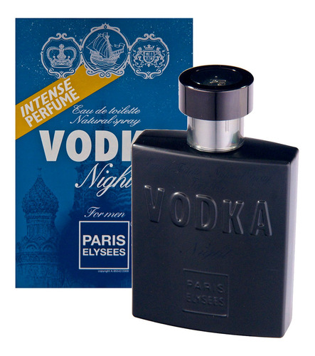 Perfume Vodka Night - Paris Elysees 100ml Edt 