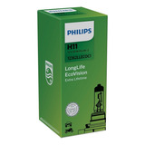 Lampara Philips Halogena H11 12362ll 12v 55w Long Life