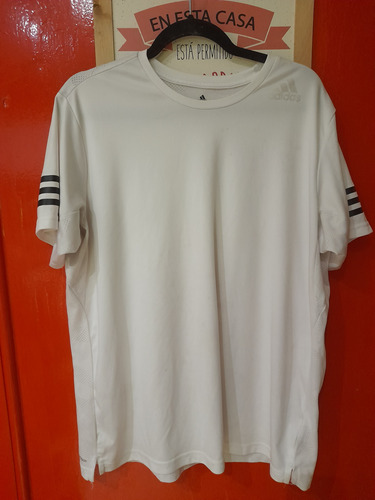 Remera Deportiva adidas Training  Blanca Xl M/c