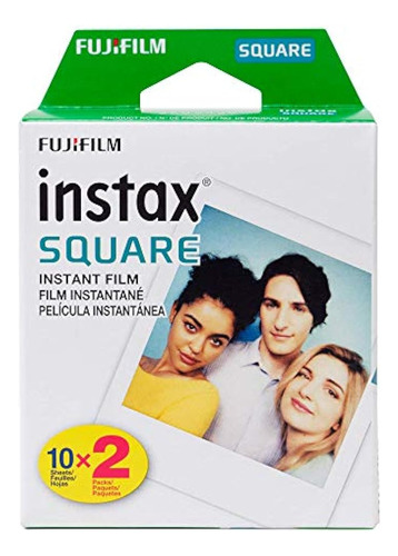 Película Fujifilm Instax Square Twin Pack - 20 Exposiciones