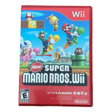 Wii Super Mario Bros Juego Original Dvd Usa