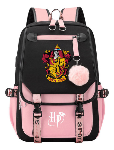 Mochila De Estudiante De Harry Potter Recargable Por Usb