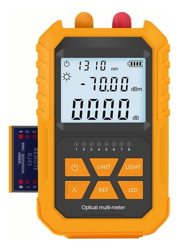 Medidor De Potencia Óptica De Luz Digital Portátil