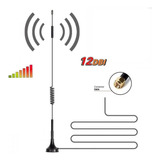 Kit  10  Antenas Gsm Alarme Tv Gprs Celular Sma 12 Dbi Pront