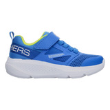 Tenis Skechers Niño Go Run Elévate 403982 Azul-lima 