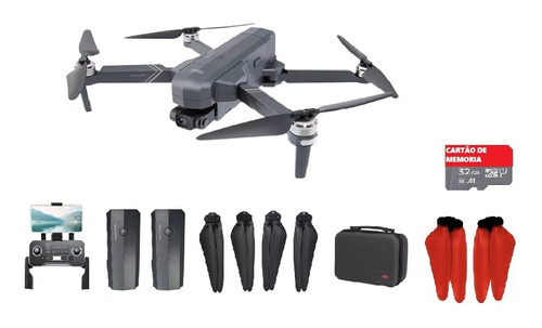 Drone Sjrc F11s 4k Pro Câmera 4k 3km 5ghz 2 Baterias+brindes
