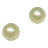 Aros Oro 18 Ktes Perlas Cultivadas De 8.0 Milimetros