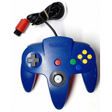 Control Original Bicolor Azul Con Rojo Nintendo 64 Rtrmx Vj