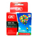 Cartucho Alternativo Gtc 664 Xl Color