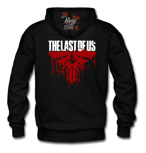 Poleron Cierre + Taza, The Last Of Us, Logo Sangriento, Gamer, Virus, Cordyceps, Series, Xxxl / Kingstore10