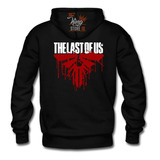 Poleron Cierre + Taza, The Last Of Us, Logo Sangriento, Gamer, Virus, Cordyceps, Series, Xxxl / Kingstore10