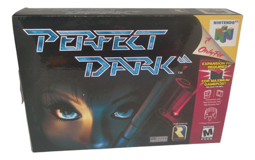 Fita Perfect Dark Original Em Caixa Repro Seminovo Semmanual