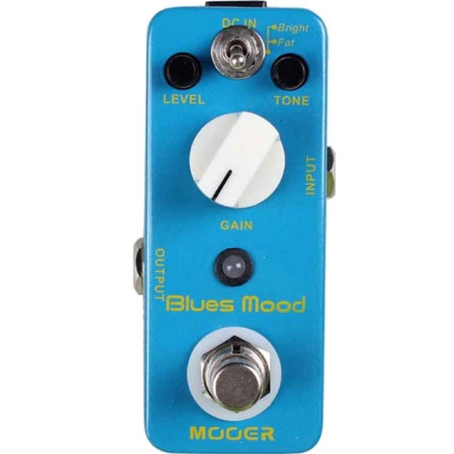 Mooer Blues Mood Pedal Blues Overdrive True By Pass