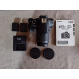  Canon Eos Rebel T6 18-55mm Kit Dslr Color  Negro