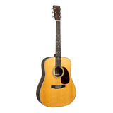 Guitarra Acústica C.f. Martin & Co. Standard D-28 Para Diestros Ébano Brillante