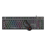 Kit Gamer Fantech Teclado+mouse Kx-302s Major - Revogames