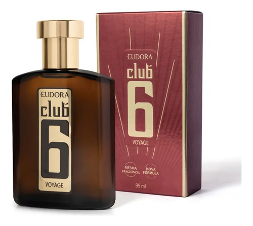 Eudora Club 6 Voyage Perfume Colônia Masculino