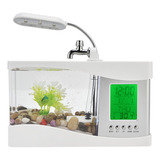 Lámpara De Acuario Pequeña Usb Multifuncional Fish Tank Ligh