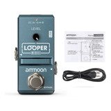 Mini Pedal Ammoon Nano Ap-09 Looper Cinza