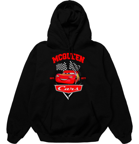 Moletom Canguru Cars Relâmpago Mcqueen Sally Personagens