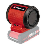 Parlante Inalambrico Y Cargador Usb Einhell Te Sr 18 Li Bt 