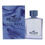 Perfume Hollister Free Wave Edt 100ml Para Homens