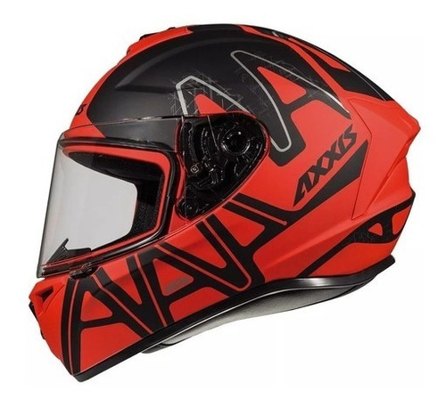 Casco Axxis Draken Dekers C1 Rojo Mate Xxl - Bondio