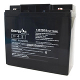 Bateria Selada Agm 12v 18ah Energy-ac P/ Nobreak - 12std18a