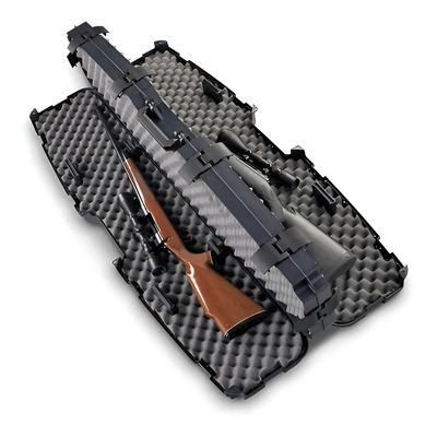 Estuche Doble para Rifle y Escopeta Plano ProMax PillarLock 53.8in Negro | Meses sin interés