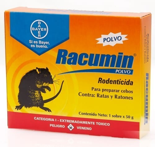 Veneno Ratas Racumin Bayer 50gr - Unidad