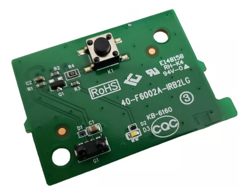 Placa Botão Power 40-f6002a-irb2LG Tv Semp Tcl 43s6500fs